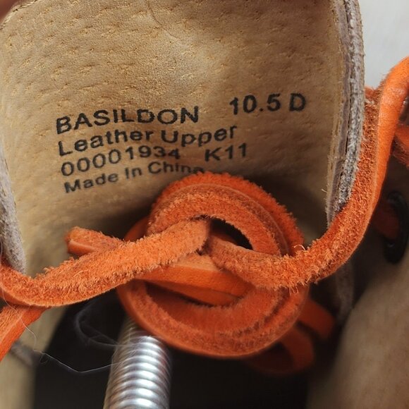 Polo Ralph Lauren Basildon Leather Ankle Shoes Men's Size 10.5 Chukka Boots - Picture 7 of 8